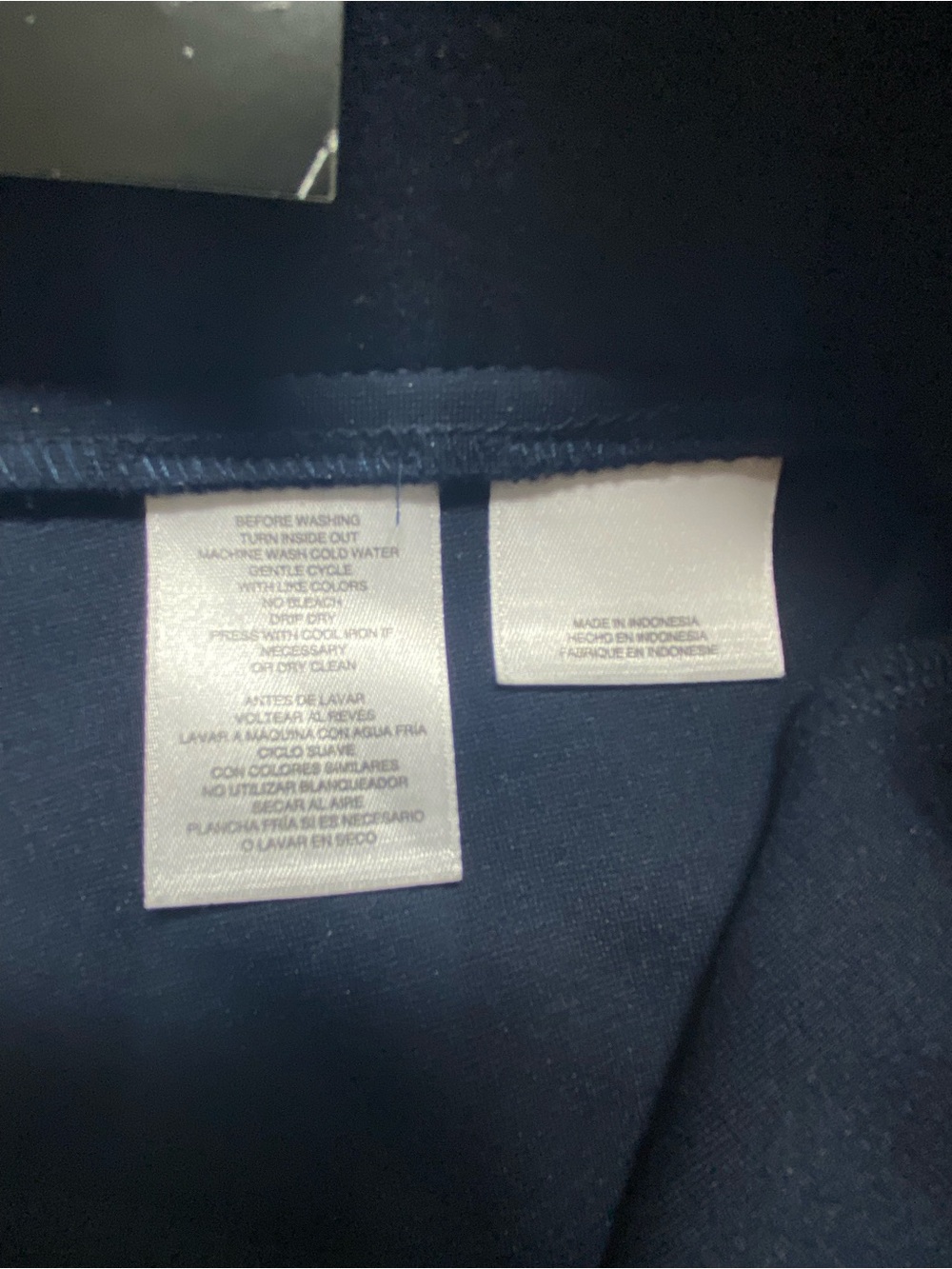 Classic Navy NINE WEST Straight-Leg Dress Pants - Picture 7 of 12